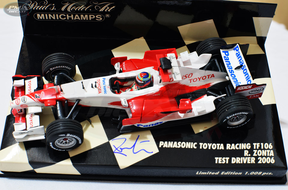 RICARDO ZONTA 2006 TOYOTA TF106 1:43